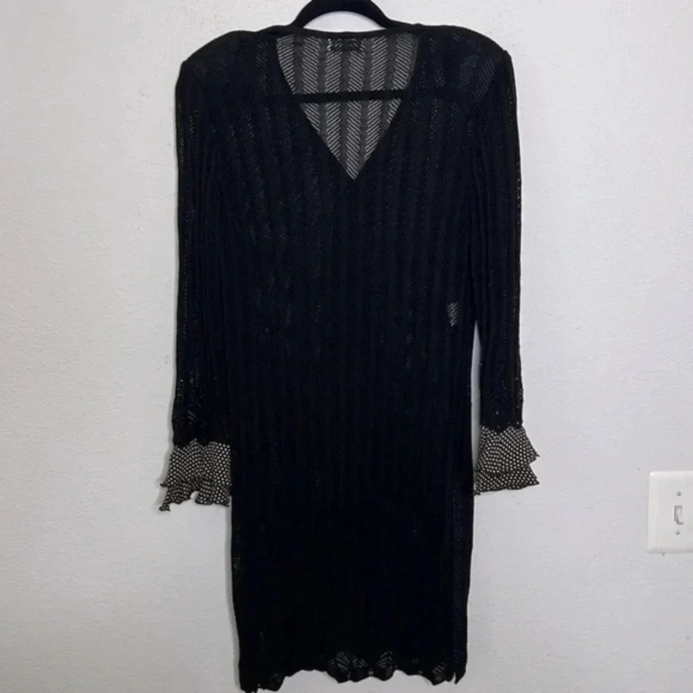 Stizzoli vintage embellished small cardigan with shoulder pads